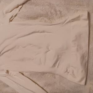 SPANX White Shapewear Round Neck  Shirt